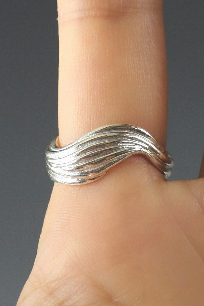 Sea Bubble Silver Ring