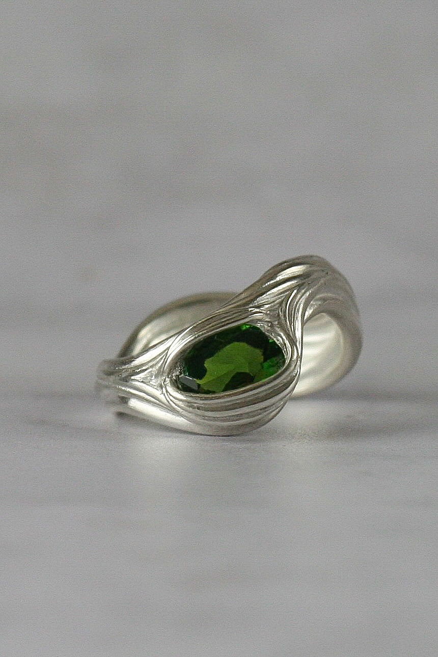 Sea Bubble Silver Ring