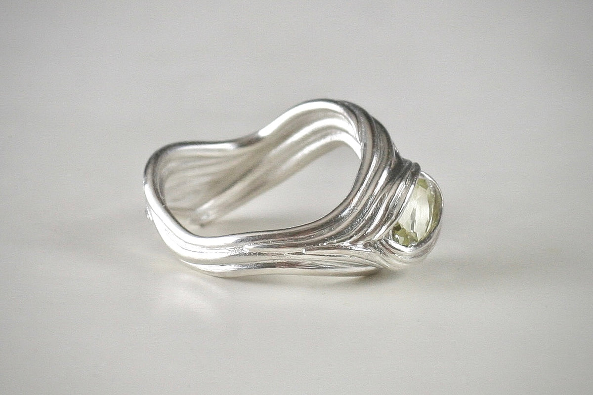 Sea Bubble Silver Ring