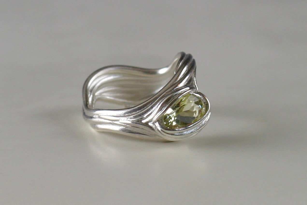 Sea Bubble Silver Ring