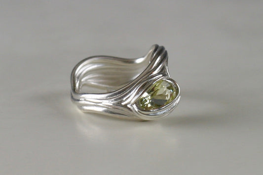Sea Bubble Silver Ring
