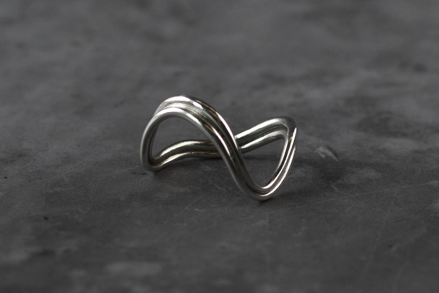 Wave Silver Ring | Neap Tide