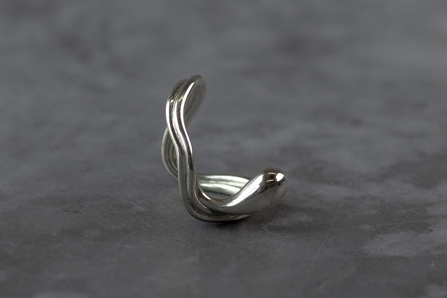 Droplet Silver Ring | Selkie