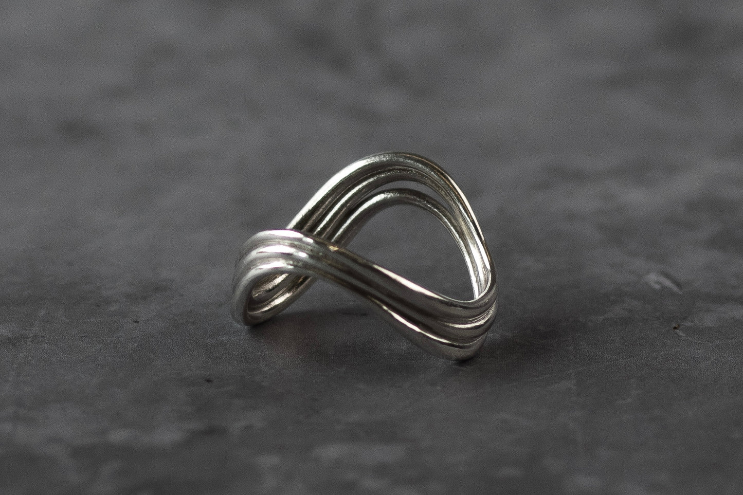 Silver Wave Ring | Spring Tide