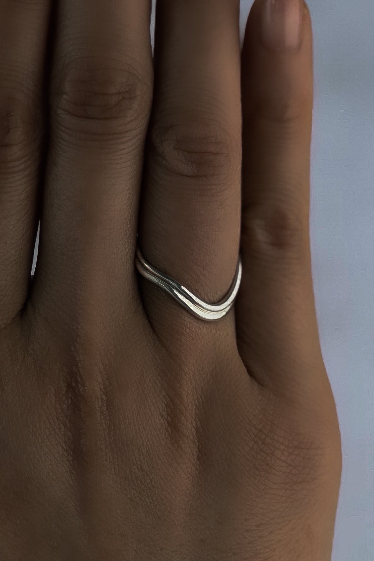 Wave Silver Ring | Neap Tide