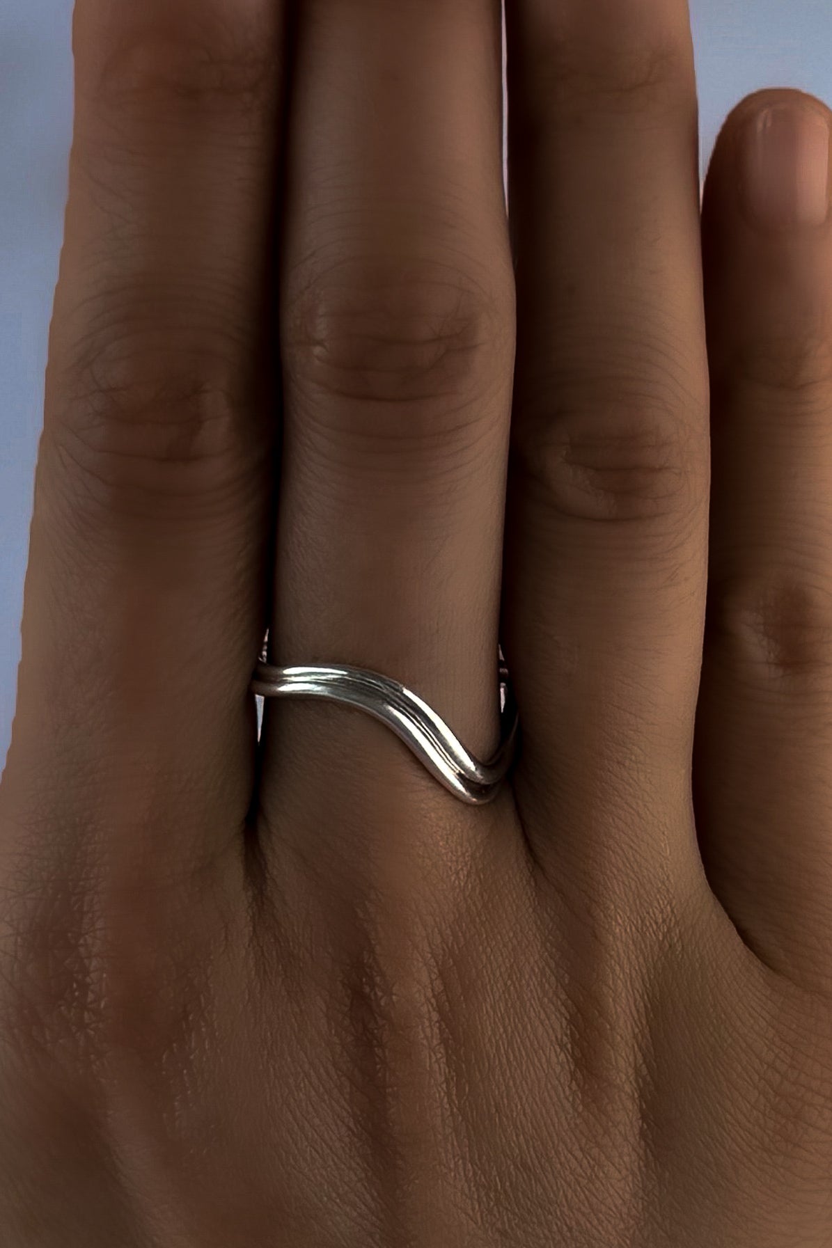 Wave Silver Ring | Neap Tide